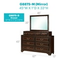 thumbnail image 3 of Glory Furniture Louis Phillipe G3190-D Dresser , White, 3 of 4