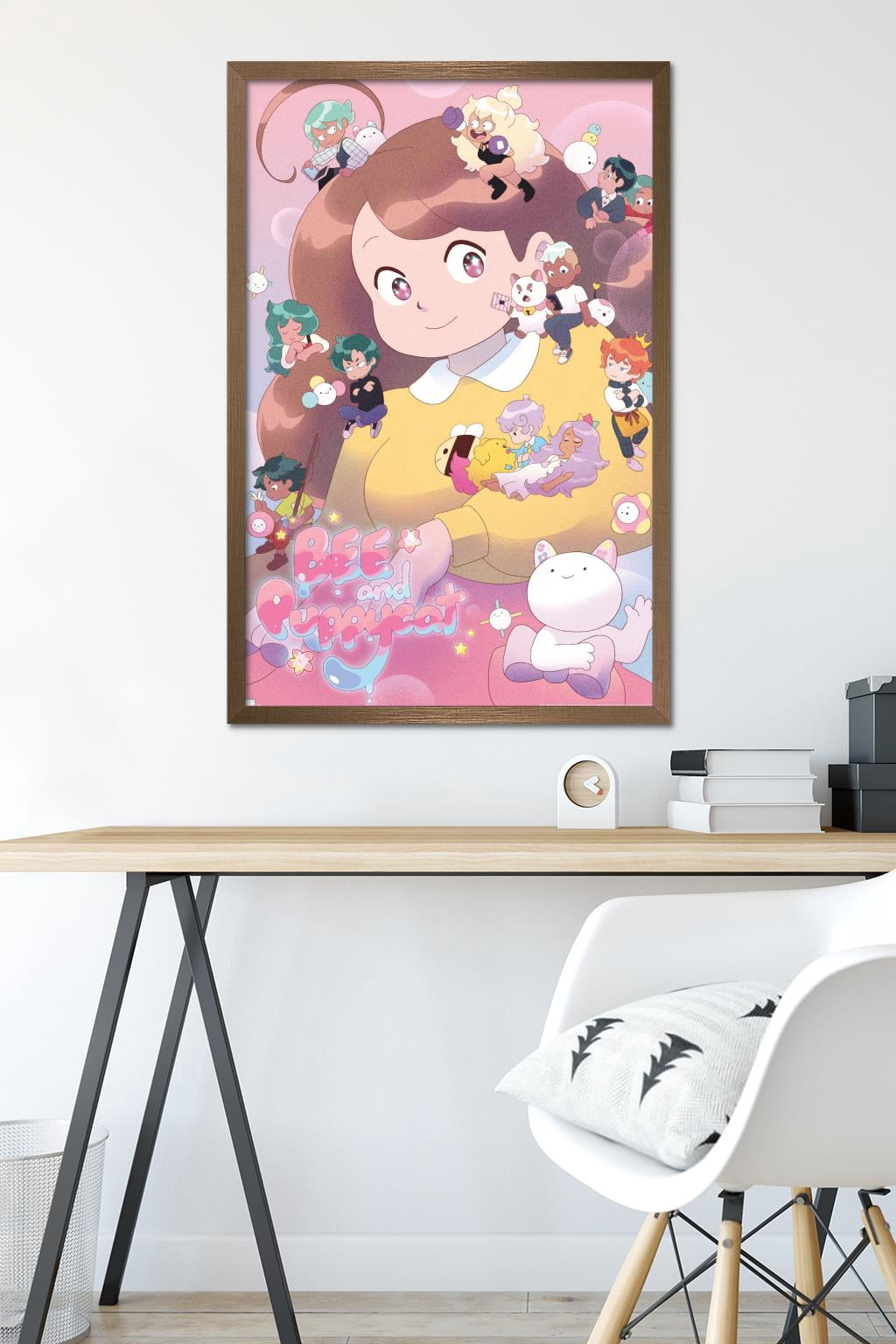 Bee and Puppycat - Group Key Art Wall Poster, 22.375" x 34" Framed