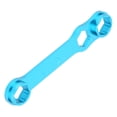 thumbnail image 5 of Eddwiin DIY Llave de carrete de pesca de fundición Llave de aleación de aluminio azul Reparación de herramienta de mantenimiento, 5 of 5