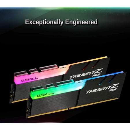 G Skill F4 30c16d 16gtzr Trident Z Rgb Series 16gb 2 Pin Sdram Ddr4 30mhz Pc4 Desktop Memory Walmart Canada
