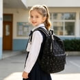thumbnail image 2 of Y2K Heart Print School Backpack 2026 School Backpacks with Adjustable Shoulder Straps Travel Daypack Birthday Gifts, 2 of 5