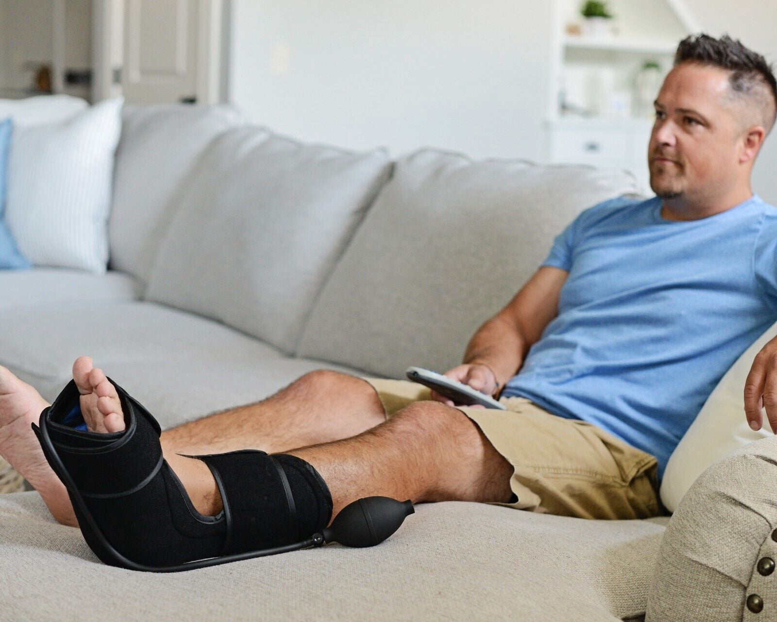 Battle Creek Ice It! Pump Cold & Compression Therapy Wrap - Foot & Ankle F00501