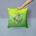 thumbnail image 2 of Carolines Treasures BB7456PW1414 Summer Enjoy Fabric Decorative Pillow  14Hx14W multicolor, 2 of 4