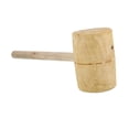 thumbnail image 1 of koolsoo Wood Carving Mallet Comfortable Grip Smooth Surface Professional Woodworking 9.5cm, 1 of 9