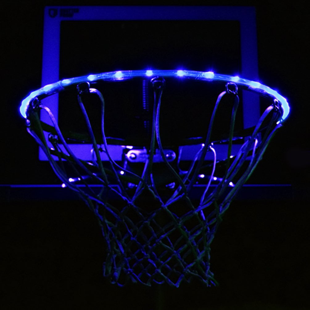 Outdoor & Pool Netting for Hoop Heavy Duty Rim Replacement LED Nets Rukket Basketball Light Up Net 