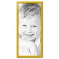 thumbnail image 2 of ArtToFrames 20" x 46" Yellow Picture Frame, 20x46 inch Yellow Wood Poster Frame (WOM-4584),  Pack, 2 of 8