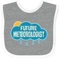 thumbnail image 3 of Inktastic Future Meteorologist Boys or Girls Baby Bib, 3 of 4