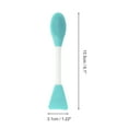 thumbnail image 4 of Unique Bargains 2 Pcs Smooth Facial Mask Brush Double-headed Green, 4 of 5