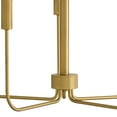 thumbnail image 2 of 83634LCB Lark Austen - 25W 5 LED Medium Chandelier-15.5 Inches Tall and 28.25 Inches Wide-Lacquered Brass Finish, 2 of 9