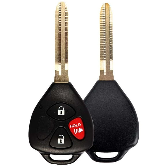 AKS KEYS New Replacement for Toyota RAV4 Remote Head Key 3B FCC# HYQ12BBY 4D67 Chip