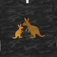 thumbnail image 4 of Inktastic Kangaroo family Women's T-Shirt, 4 of 5