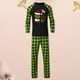 thumbnail image 5 of Conjunto de 2 piezas a juego Pijamas navideños Conjunto de ropa de estar cómoda (Hombre Verde S) Ygjytge Verde Hombre T S, 5 of 5