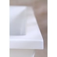 thumbnail image 4 of Kingston Brass VTSQ663422 66-Inch Acrylic Rectangular Double Ended Freestanding Tub with Drain in Glossy White, 4 of 10