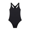 thumbnail image 5 of QHFBli Womens Tummy Control Swimsuits One Piece Bathing Suits Pin Tucked Surplice Swimwear, 5 of 9