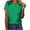 Green1, variant on Plebaso Women's Short Sleeve T Shirts Solid Color Summer Tops Crew Neck Casual Beach Vacation Shirt for Ladies