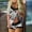 Grey, variant on LSLSJ Lingerie for Women Two-Piece Home Suit European And American Fashion Casual Camouflage Printing Lace Pajama Suit
