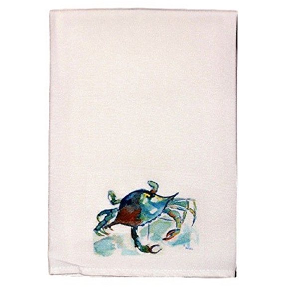 Betsy Drake Betsy's Crab Guest Towel Set of 2