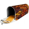 thumbnail image 5 of Autumn Maple Leaves Mailbox Covers, Magnetic Post Box Cover Wraps Standard Size 21x18 in for Garden Yard Decor, 5 of 7