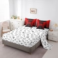 thumbnail image 5 of Castle Fairy Gamer Twin Bedding Sets,Stripes Futuristic Cubes Bedding Comforter Set, 5 of 8