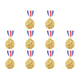 thumbnail image 1 of Medallas de fútbol Medallas de metal Medallas Medallas deportivas para favores de fiesta Gold, 1 of 4