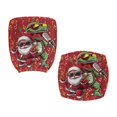 thumbnail image 3 of FKELYI Office Chair Covers Backrest Covers & Cushion Seat Covers Funny Santa Claus Dinosaur Musical Note Print Desk Chair Protective Slip Covers for Home Office Decoration, 3 of 7