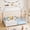 White, variant on VanAcc Twin Size House Bed, Montessori Wooden Floor Bed Frame with Guardrails, Playhouse Roof, Easy Assembly, White