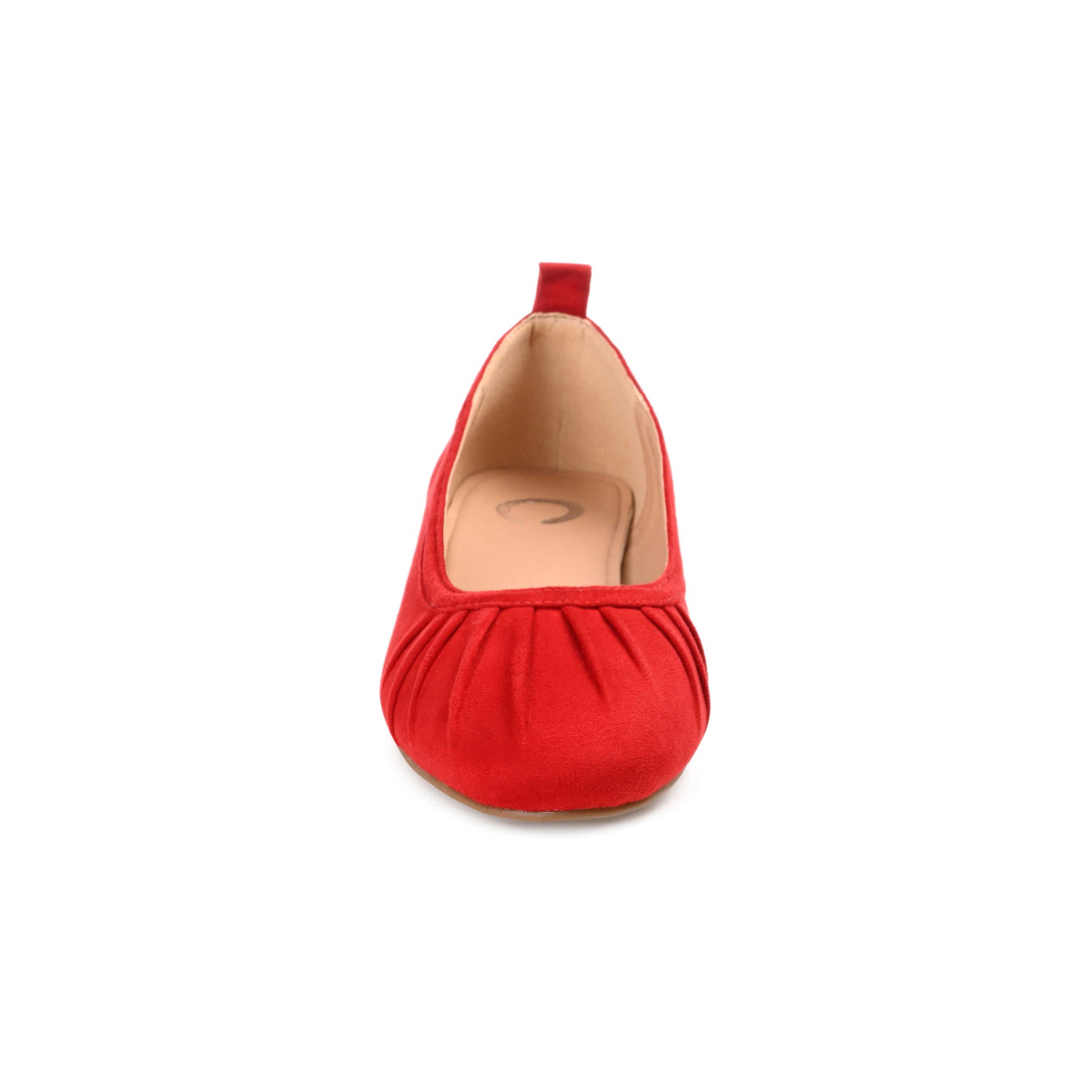 Journee Womens Tannya Slip On Round Toe Ballet Dress Flats