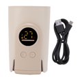thumbnail image 2 of Portable Bottle Warmer, Fast Milk Bottle Warmer with 6 Levels Temperature Adjustment and Night Light, Cordless Baby Milk Warmer Accurate Temperature Control, 2 of 7