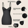 thumbnail image 5 of COMFREE Shapewear Full Slips Dress for Women Bra Slips Under Dresses Tummy Control Shapewear Dress Seamless Body Shaper, 5 of 7