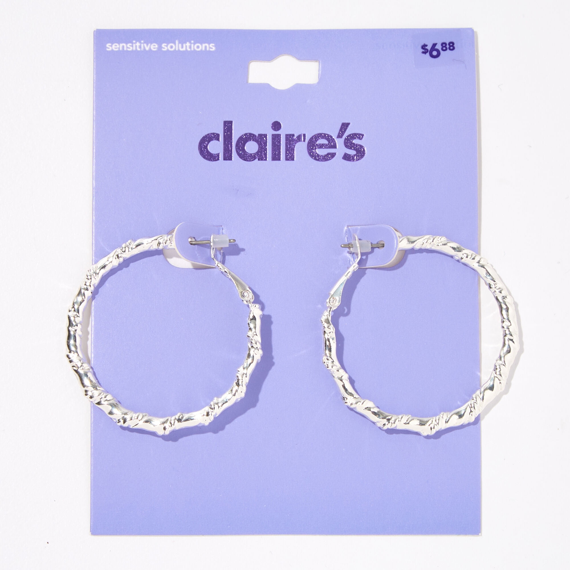 Claire s Sensitive Solutions Pearl Earrings 4mm and 8mm 2 Pair Child Teen Adult Walmart