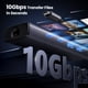 thumbnail image 4 of Adaptador Ethernet HUB USB C de 10 Gbps UGREEN HUB USB RJ45 de 1000 Mbps para computadora portátil Macbook Accesorios para WIndows Adaptador de red HUB USB 3.2, 4 of 5