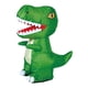 thumbnail image 5 of Dinosaurio inflable de control remoto, juguete para exteriores, reproducción de música, caminar 360 degree Verde, 5 of 9