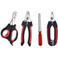thumbnail image 1 of 4-Piece Dog & Cat Nail Clipper Set - 2 Sizes (Includes Small) with Safety Lock - Stainless Steel Pet Grooming Tools for Small, Medium Pets, 1 of 6