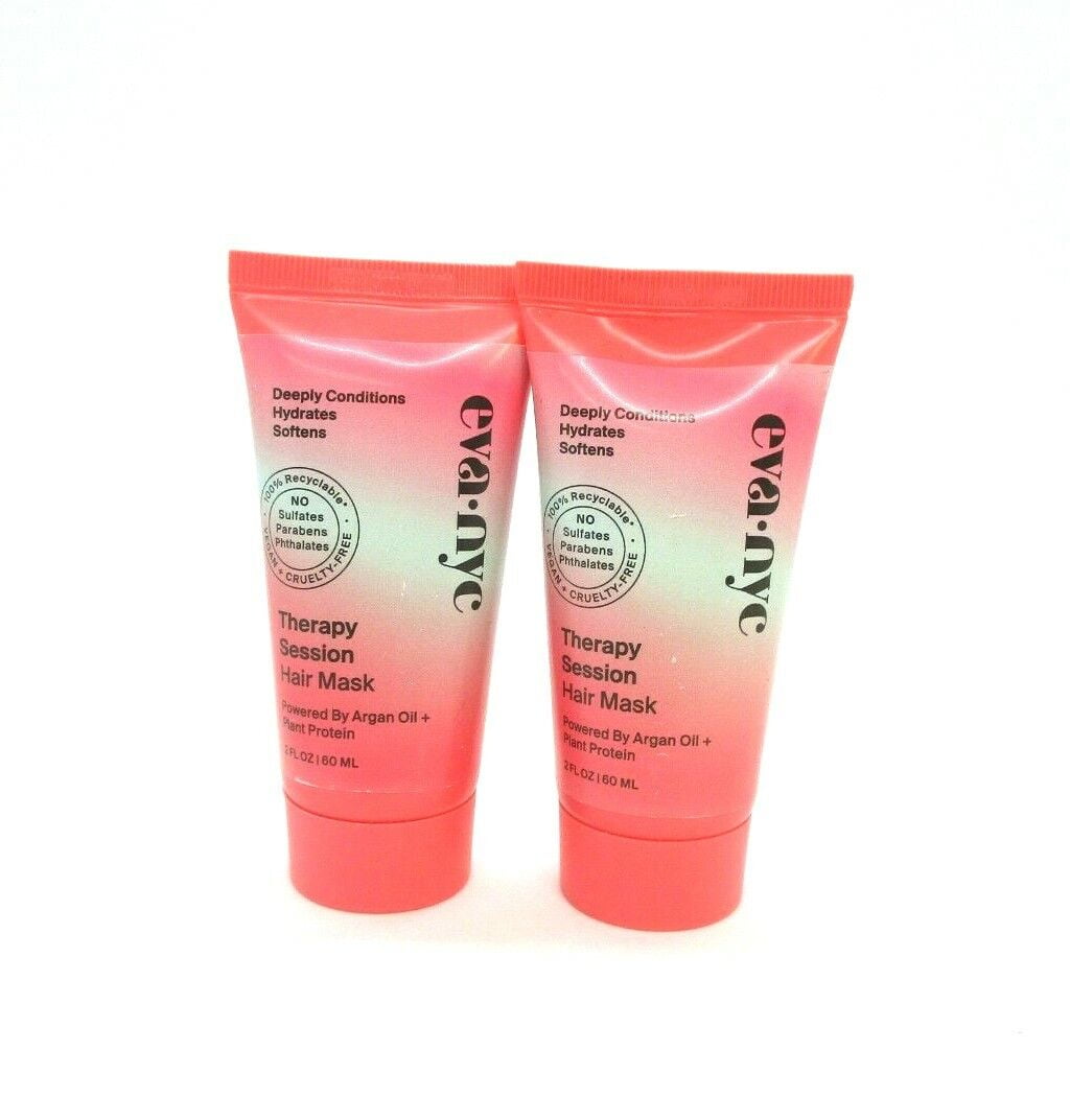 Lot of 2 Eva Nyc Therapy Session Hair Mask 2 Oz / 60 Ml