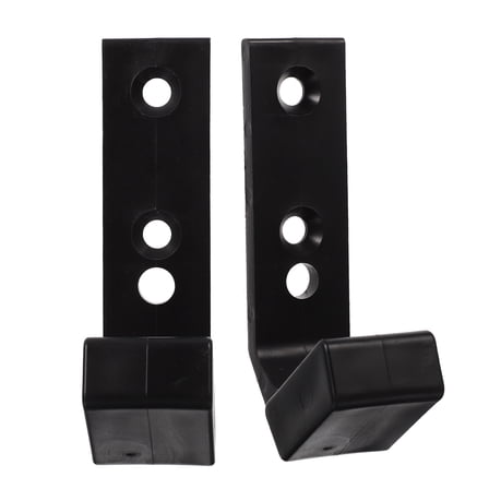 Hemoton 2Pcs Household Barbell Rack Dumbbell Pole Storage Barbell Rack Barbell Storage Holder