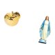 thumbnail image 5 of Estatua decorativa,Escultura de frutas para decoración del hogar para escritorio interior.,Figura de cerámica para escritorio,Estatua católica,Colección de estatuas y figuras religiosas, 5 of 8