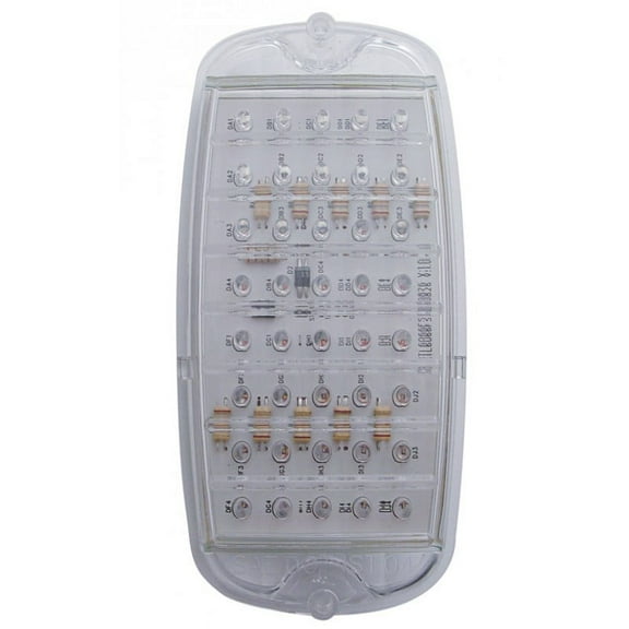 1960-66 Chevy Truck LED Tail Light - Fleetside - Clear