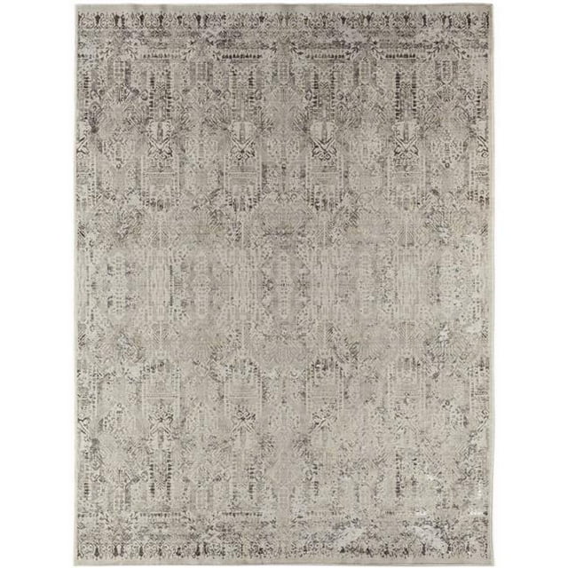 Amer Rug CAM15376 5 ft. 3 in. x 7 ft. 3 in. Cambridge 1 Power-Loomed Area Rug - Gold