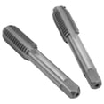 thumbnail image 3 of Thread Tool 2pcs High Speed Steel Straight Flutes Hand Thread Tap Industrial & Scientific Cutting Tools Threading Taps Thread Milling Taps, 3 of 7