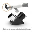 thumbnail image 3 of Zenith Mirror Diagonal Adapter Erecting Image Fine Workmanship Long-lasting Metal Plastics Shockproof Prism Refracting Telescope, 3 of 9