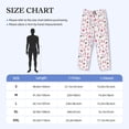 thumbnail image 6 of Kdxio Cute Poodle Dog Print Men's Sleep Pajama Pant Lounge Pants with Pockets, 6 of 8