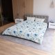thumbnail image 3 of Azul Floral Funda Nórdica, Flores Silvestres Acuarela Ropa de Cama Queen King Full Twin, 3 of 7