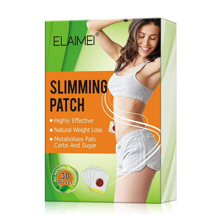 ELAIMEI Slimming Patch Weight Loss Sticker Abdominal Fat Burning Patch For  Beer Belly Buckets Waist
