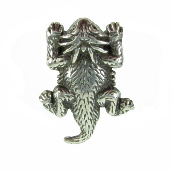 Texas Horn Toad Lizard Screw Back Concho Leather Craft Accessory