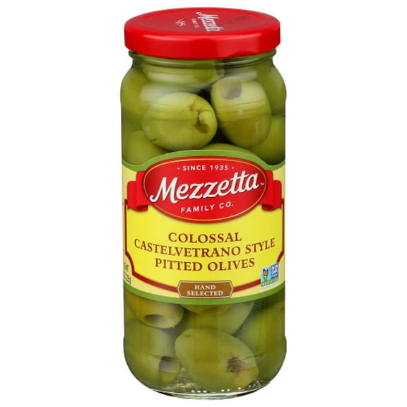 (Pack of 6) Mezzetta Castelvetrano Pitted Olives 8 Oz