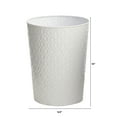 thumbnail image 2 of Nearly Natural 10in. Embossed Tin Planter, White, 2 of 3