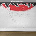 thumbnail image 6 of Ambesonne Japanese Place Mats Set of 4, Samurai Lettering Sun, Standard Size, Red Black, 6 of 6