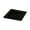 black, variant on Square Black Plastic Mini Edge Plate - 2 3/4" x 2 3/4" - 100 count box