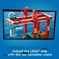 thumbnail image 5 of LEGO City Seaside Harbor with Cargo Ship Toy Building Set for Kids Ages 8 and up, 60422, 5 of 7