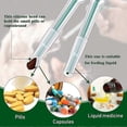 thumbnail image 2 of 2 Pieces Cat Pill Shooter Pill Dispenser Dog Piller Pill Gun Pet Tablet Syringe Pusher Soft Tip Pet Medicine Feeder for Feeding Small Animals(Green), 2 of 5